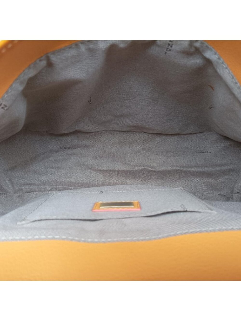 ★SOLD★ Fendi b Bag Orange Patent - Picture 9 of 15